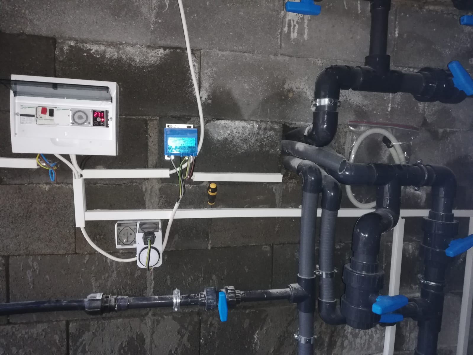 Instalatie cu Traf si panou de comanda digitala