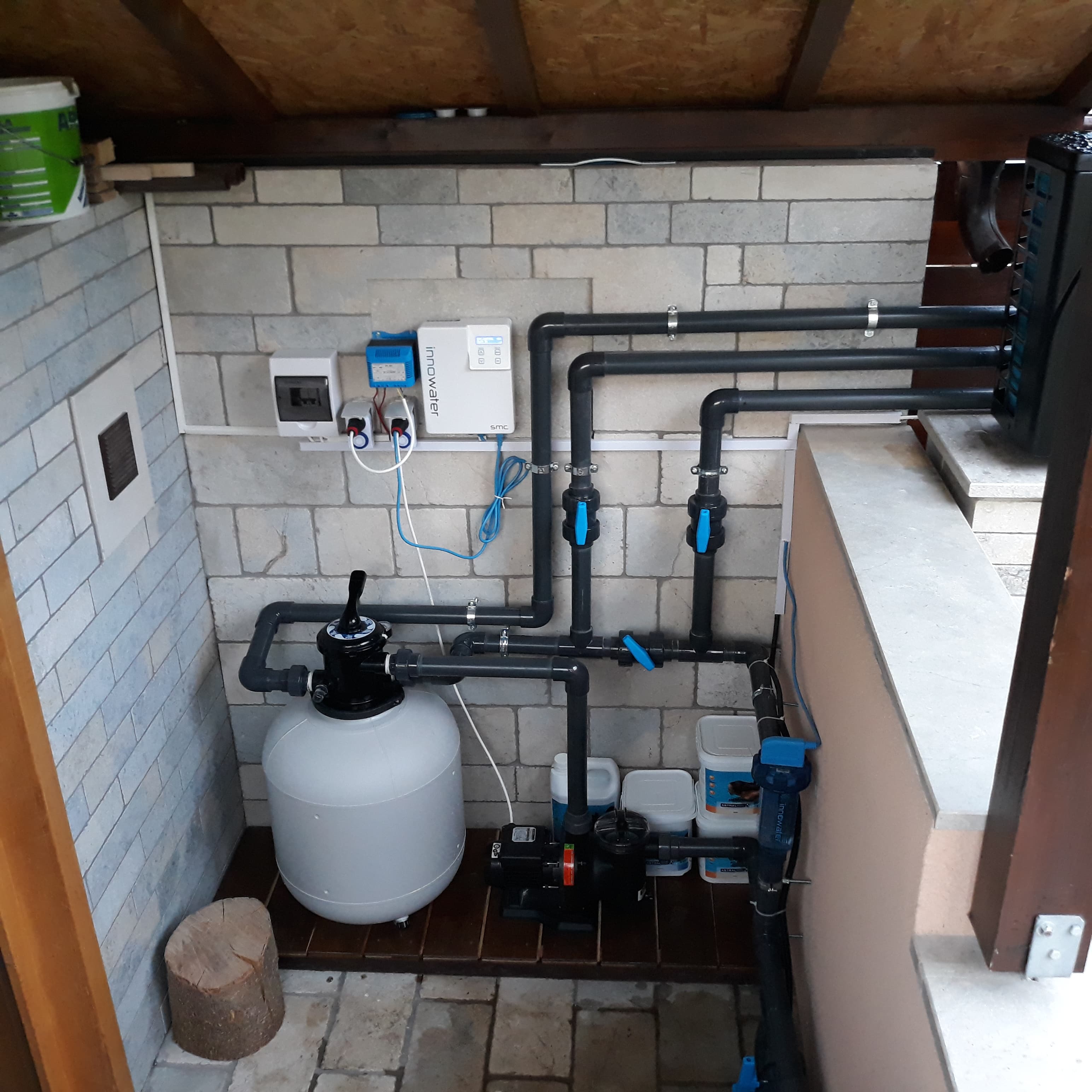 Instalatie de filtrare si clorinator InnoWater